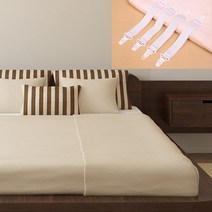 침대 매트 이불보 이불 전기장판 토퍼 밀림방지 고정 장치 밴드 4p