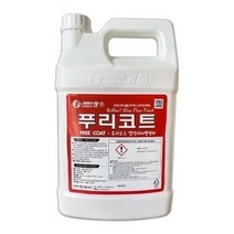 신시아몰/ 푸리코트 3.75L 바닥 광택제 고 폴리머 현관 로비 코팅 수지왁스, 1개