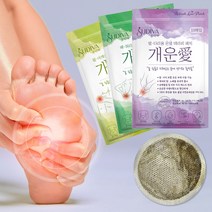 수디바 개운애 목초수액시트 온열 발패치 발바닥 종아리 패치, 팔/어깨용 (허브향) (3팩/30매입), 3개