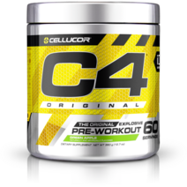 Cellucor 셀루코어 C4 오리지날 프리워크아웃 60서빙 7가지 맛 옵션, 그린애플