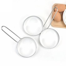 델키 계란 후라이틀 토스트틀 원형 1구 2구 3구, 3. 원형계란틀 3구