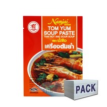 태국커리 남자이 톰윤 수프 페이스트 커리똠얌 박스 35G X 12EA