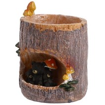 인테리어화분 화분 다육이 정원수제 플랜터 분재 야외 돌나물 나무 상자 귀여운 동물 장식 미니 다육 식물 침대 발, [01] 2