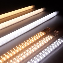 220v 직결용 프리즘 LED바 쇼케이스 진열장 간접조명 LED T5 간접등, LM 220V 직결용 LED바, 1000mm 불투명커버 - 주광색(흰빛)