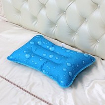 도매토피아 물방울 아이스 쿨베개(2size), 44cm_1220680