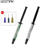 제이즈 공구 메카닉 PCB UV 경화형 솔더 마스크 3pcs 3CC 울트라 씬 핀 재처리 BGA 슬로더 플럭스 수리, [03] green and blkck