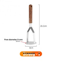 스테인레스 스틸 감자 사수 커터 도구 주방 과일 야채 커터 크러셔 가정용 식당 주방 악세사리, 러시아_large