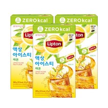 립톤 액상 아이스티 레몬맛 (15g x 20T) x 3통