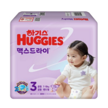 하기스 NEW 맥스드라이 점보 밴드형 남여공용 6단계(14~19kg), 864매, 0  3step(7~10kg) / 공용 중형