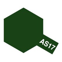 타미야 도료락카스프레이 [86517] AS-17 Dark Green(IJA)