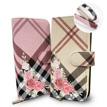 Four Rose 디자인 레트로 손목줄스트랩 증정 월렛 지폐카드수납 지갑형 다이어리 케이스 핸드폰케이스/LG X스킨 케이스 F740