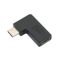 Coms 타입 C 젠더 연장 꺽임 90도 IE805