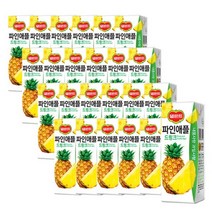 델몬트 파인애플 드링크 190ml 24팩 2박스 총 48팩, 델몬트 파인애플 드링크 24팩 2박스(총 48팩)