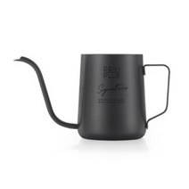 빈플러스 테프론 드립포트 핸드드립 주전자 350ml, 블랙, 1개