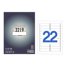 폼텍라벨 22칸100매 LS-3219(물류관리용 100X24.5mm)