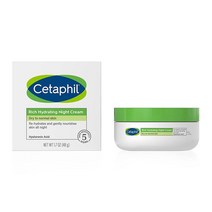 리치 하이드레이팅 나이트 크림 1.7oz Cetaphil Rich Hydrating Night Cream, 1팩