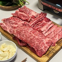 국내산 프리미엄 1+ 한우 선물세트 꽃등심/살치살/등심/안심/채끝/치마/부채 외 구이용 단체, [특가.2] 최상 1+ 한판모듬, 1세트