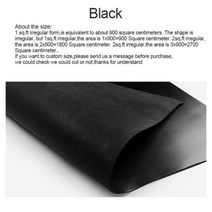 두께 풀 그레인 소 가죽 하이드 툴링 숄더 버트 베지터블 태닝 조각 공예 벨트 스트랩, Black+30cm x 30cm