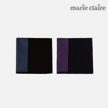 마리끌레르 포인트 선염 손수건 49x49