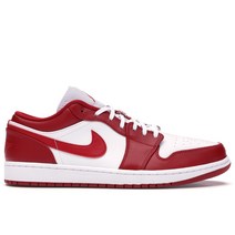 [정품] 조던 1 로우 짐레드 화이트 Jordan Low 