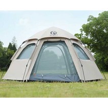 텐트 돔 쉘터 피크닉 감성 4인용, 진한 녹색 플래그십 패키지 2