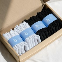 아트박스/뷰랩 [20개세트] 무지 긴목 양말 20세트