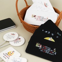 [퍼타일라이프] 슬림한 스마트폰 무선 충전기 카드디자인 성경말씀인쇄, 시편119:105, 1개, 03.빅사각_화이트