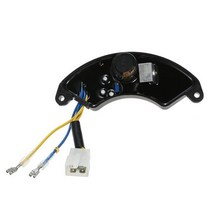 전압조절기 2kw3kw5kw6.5kw8kw 자동 전압 조정기 AVR 범용 발전기 안정기 제어 AC 가스 E2V5, 01 black