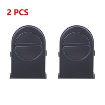 미닫이문레일 슬라이딩 새시 스토퍼 캐비닛 잠금 스트랩 도어 보안 도난 방지 창 베이비 키즈 안전 장치, 02 2pcs Black, 02 2pcs Black