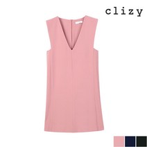 솔리드 브이넥 레이어드원피스 (CI2WOP02)
