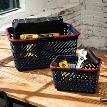 기타 멀티 바스켓 소 네이비 레드 라탄 매쉬 바구니, 옵션_마이룸 멀티바스켓 소 아이보리 네이비