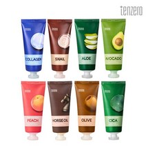 TENZERO 5ea 세트 끈적임 없는 핸드크림 8종 100mlX5, 06. TZ-HCHO5s 마유_100mlX5