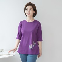 엄마옷 마담4060 바네사5부티셔츠-RTE304029-