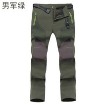 고어텍스바지 남성 방수 기능성의류 남자 겨울 물고기 따뜻한 양털 야외 스포츠 하이킹 산