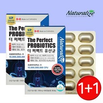캐나다 유산균 과민성대장증후군 장가스제거 프롤린 장건강 영양제, 60정, 2개