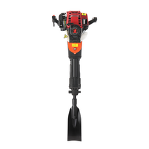 수목 굴취기 이식기 자동삽 조경삽 나무캐는 땅파는 기계, 란모 4행정 파괴 해머