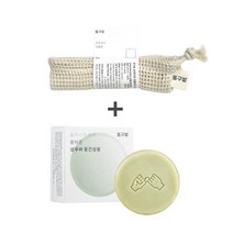 동구밭 올바른 샴푸바 중건성용 1개 + 비누 거품망 1개 천연 비누, 샴푸바 중건성용 1개 +  비누 거품망 1개