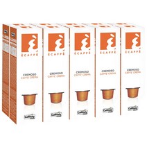 에카페 캡슐커피 끄레모소 100개-카피탈리시스템 전용 Ecaffe 100 Coffee Capsules Cremoso
