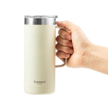 글라스락 텀블락 플레인 머그 텀블러 500ml, 블랙
