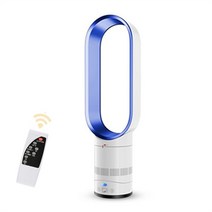 저소음 서큘레이터 선풍기 가정 휴대용 에어 컨디셔너 소형 공기 냉각기 USB 팬 사무실 테이블 팬을위한 다, 01 110V BLUE_02 EU