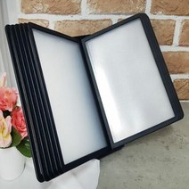 레스토랑 식당 카페 회사 홍보물 테이블용 A5 메뉴북