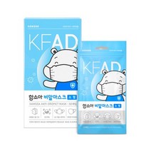 함소아 비말마스크 소형 KF-AD, 100개입, 8개, 화이트