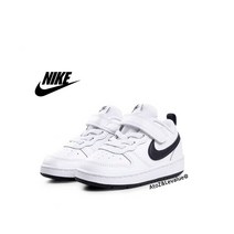 나이키 코트 버로우 로우 2 BQ5453-104 화이트_검정 베이비 신발 벨크로 아동화 유치원 어린이 스니커즈 남아 여아 신발 조카 생일 남자 아이 선물 아동 운동화