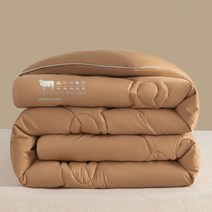 포근한 양모이불 캐시미어 보온 양털 뉴질랜드 호텔 침구 에어울 호주 겨울 사계절, 카멜오플슈렁큰