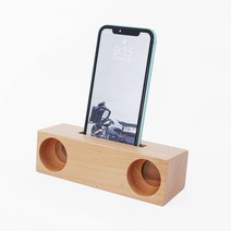 원목 사운드 증폭 핸드폰 거치대 스마트폰 증폭기, 상세 참조, 상세 참조