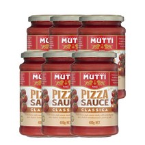 무띠 파르마 피자 소스 클래식 400g Mutti Parma Pizza Sauce Classica, 6팩, 6개