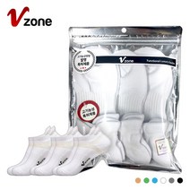 폴턴 V존 남성 스포츠 스니커즈 양말 PVC 3족 세트 2중바닥 V존 특허기술 편안한 발목조임
