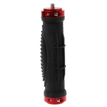 1/4 '손잡이 그립 스태빌라이저 홀더 스탠드 핸드 헬드 삼각대 비디오 LED, 기본, 1개