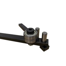 절곡기 소형 수동 벤딩 머신 강화 플랫 아이언 벤더 철 구리 와이어 앵글 낚시 후크 도구 1-10mm, 한개옵션0