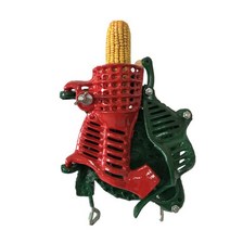 옥수수탈곡기 콩 땅콩 옥수수 들깨 탈곡기 수동 옥수수 탈곡기 가정용 소형 필링, 04 파란